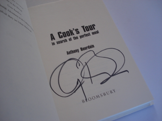 Signed A Cook’s Tour