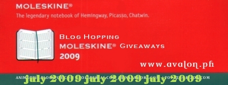 Blog Hopping Moleskine Giveaways 2009