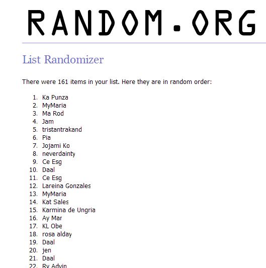 Winner of the Gaiman Signed Book Randomizer