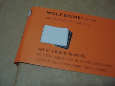 Moleskine Cahier