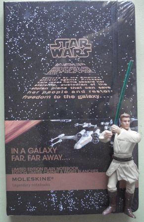 Star Wars Moleskine with Action Figure