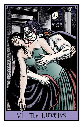 The Vampire Tarot: The Lovers