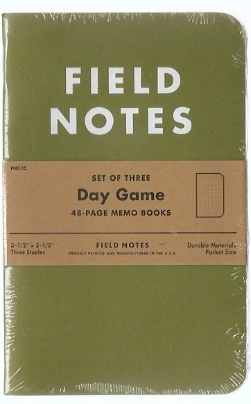 Field Notes Day Game